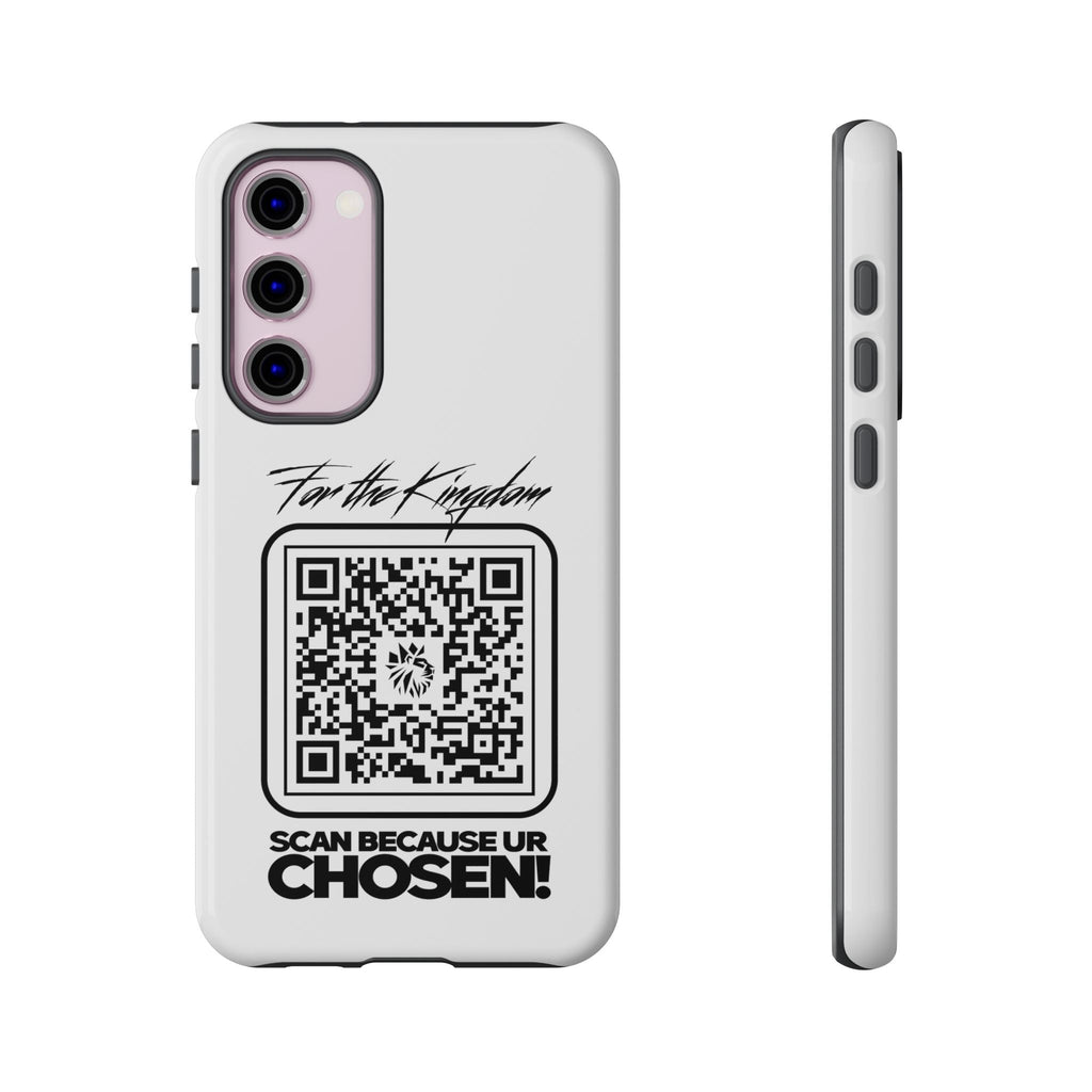Phone Case — “For the Kingdom” QR Design: Scan Because Ur Chosen