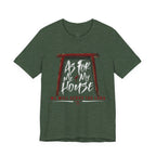 “As For Me & My House" Light Pallete Christian Tee