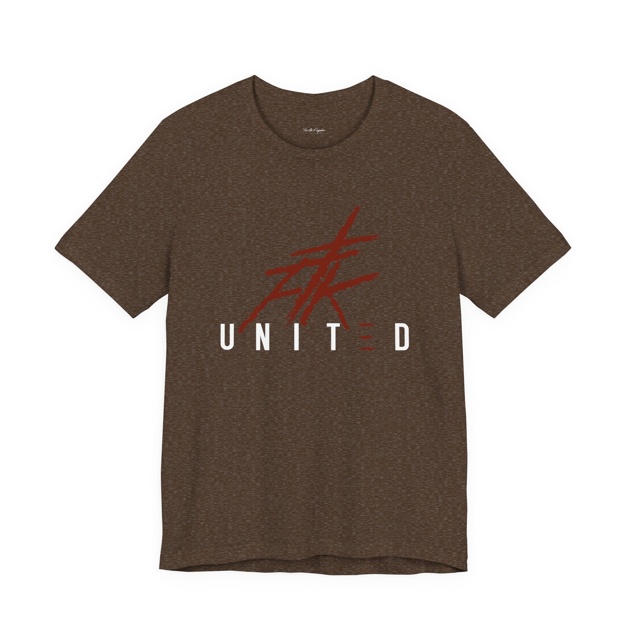 FTK UNIT≡D Logo Light Pallete T-Shirt — Bold Brushstroke Graphic Tee