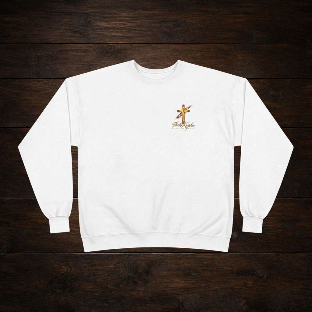 Christian Crewneck Sweatshirt — "BYOB (Bring Your Own Bible)" Faith Graphic