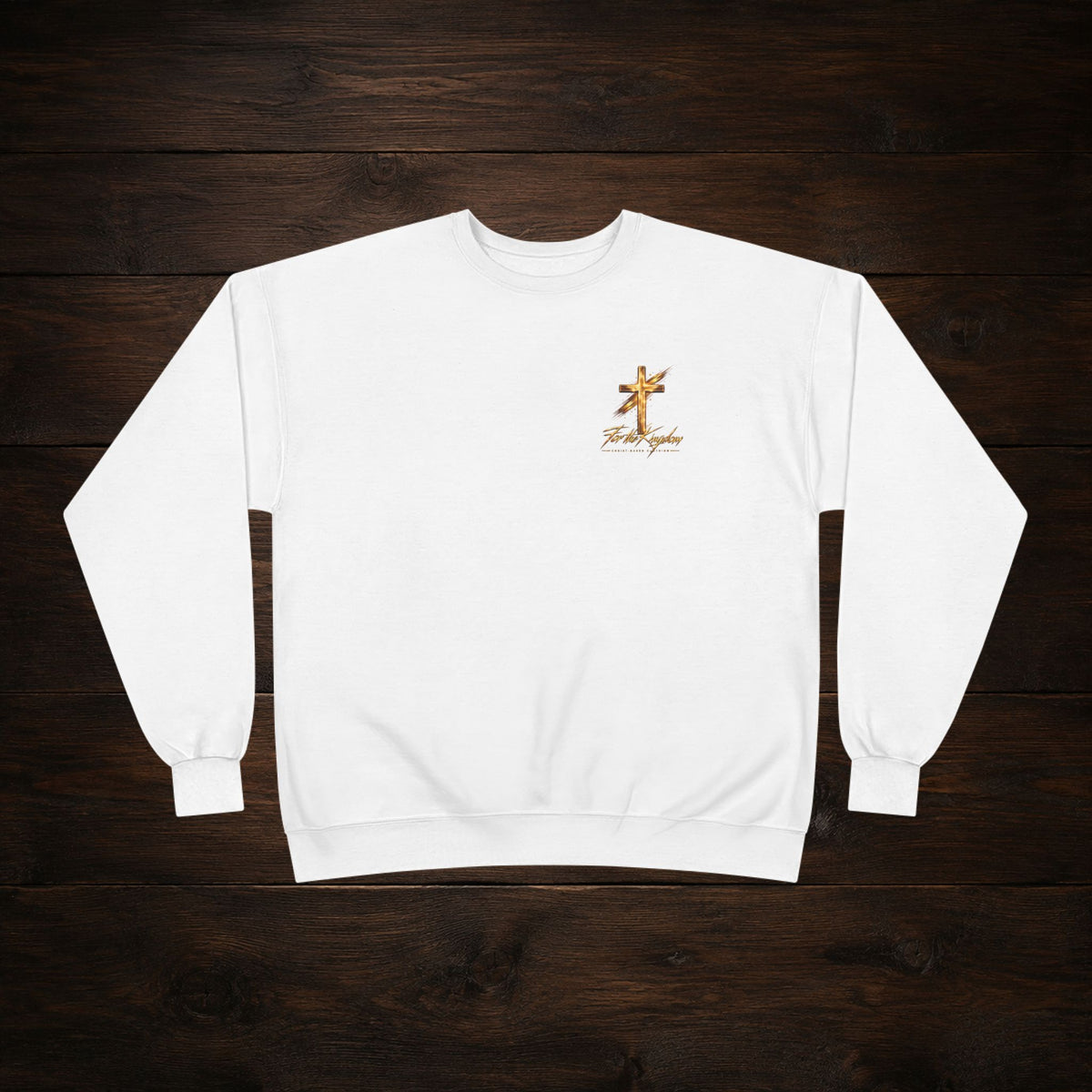 Christian Crewneck Sweatshirt — "BYOB (Bring Your Own Bible)" Faith Graphic