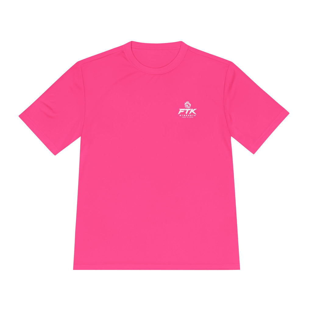 Lift Heavy Pray Harder Tee — Faith & Fitness Moisture-Wicking Shirt
