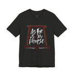 “As For Me & My House" Light Pallete Christian Tee