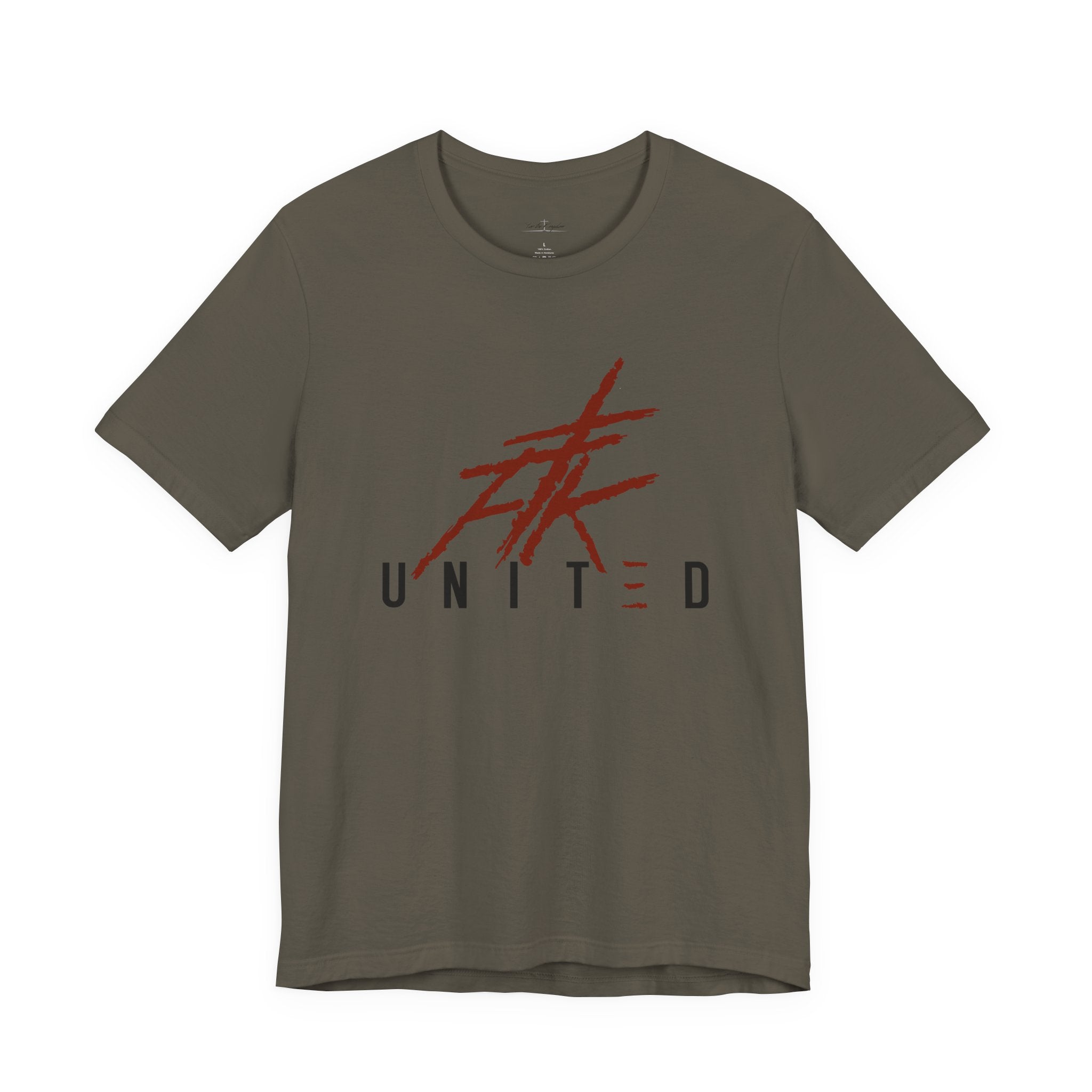 FTK UNIT≡D Logo  Dark Pallete T-Shirt — Bold Brushstroke Graphic Tee