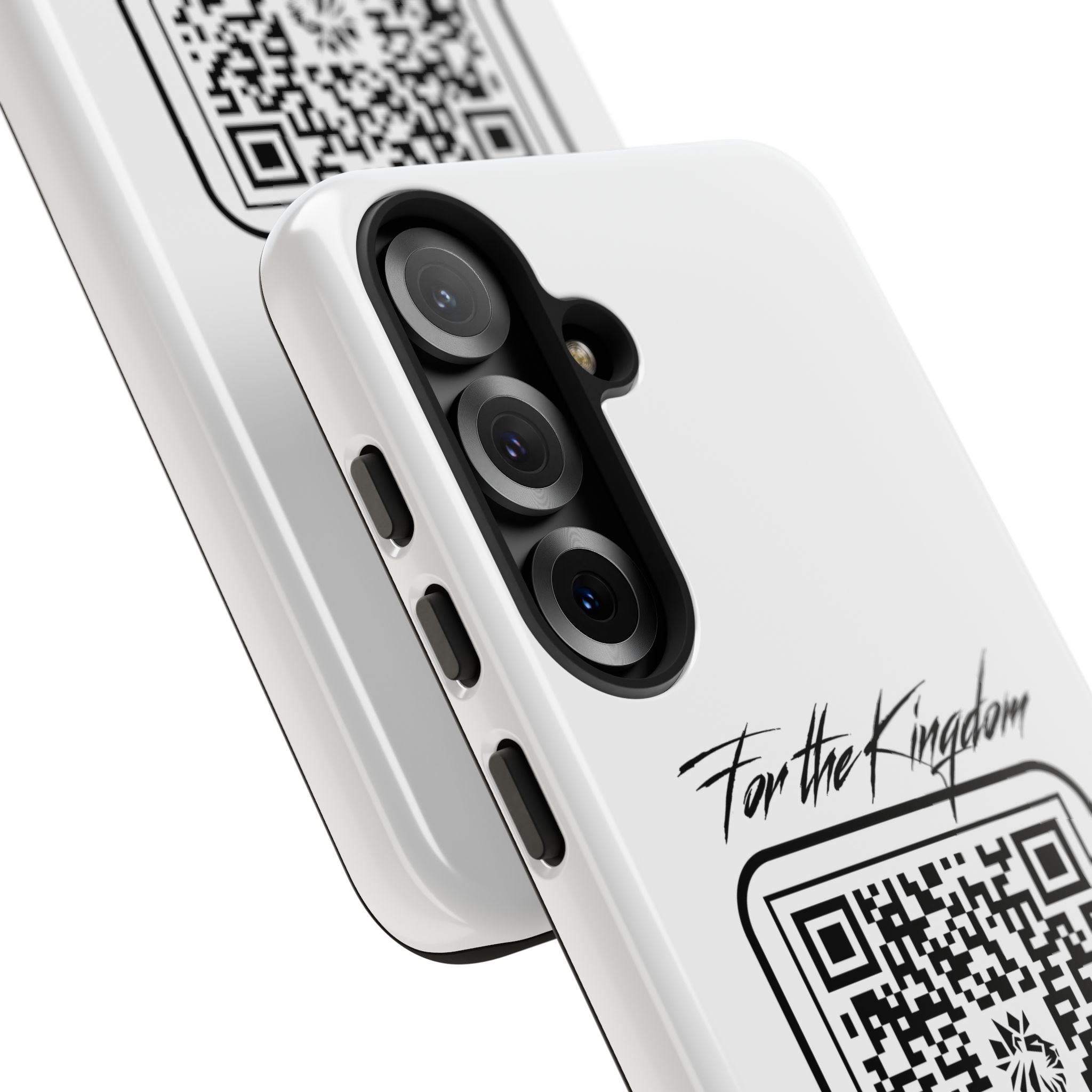 Phone Case — “For the Kingdom” QR Design: Scan Because Ur Chosen