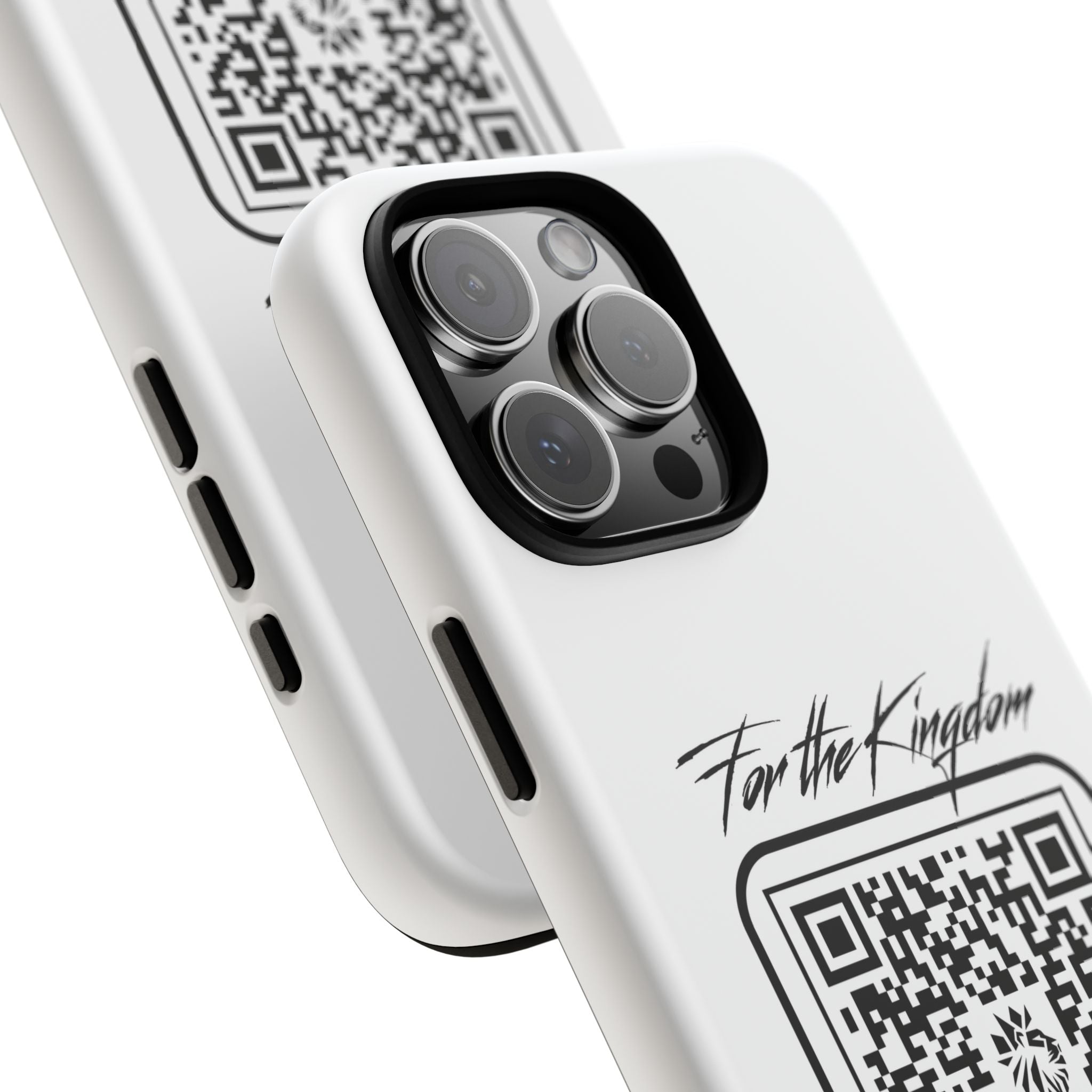 Phone Case — “For the Kingdom” QR Design: Scan Because Ur Chosen