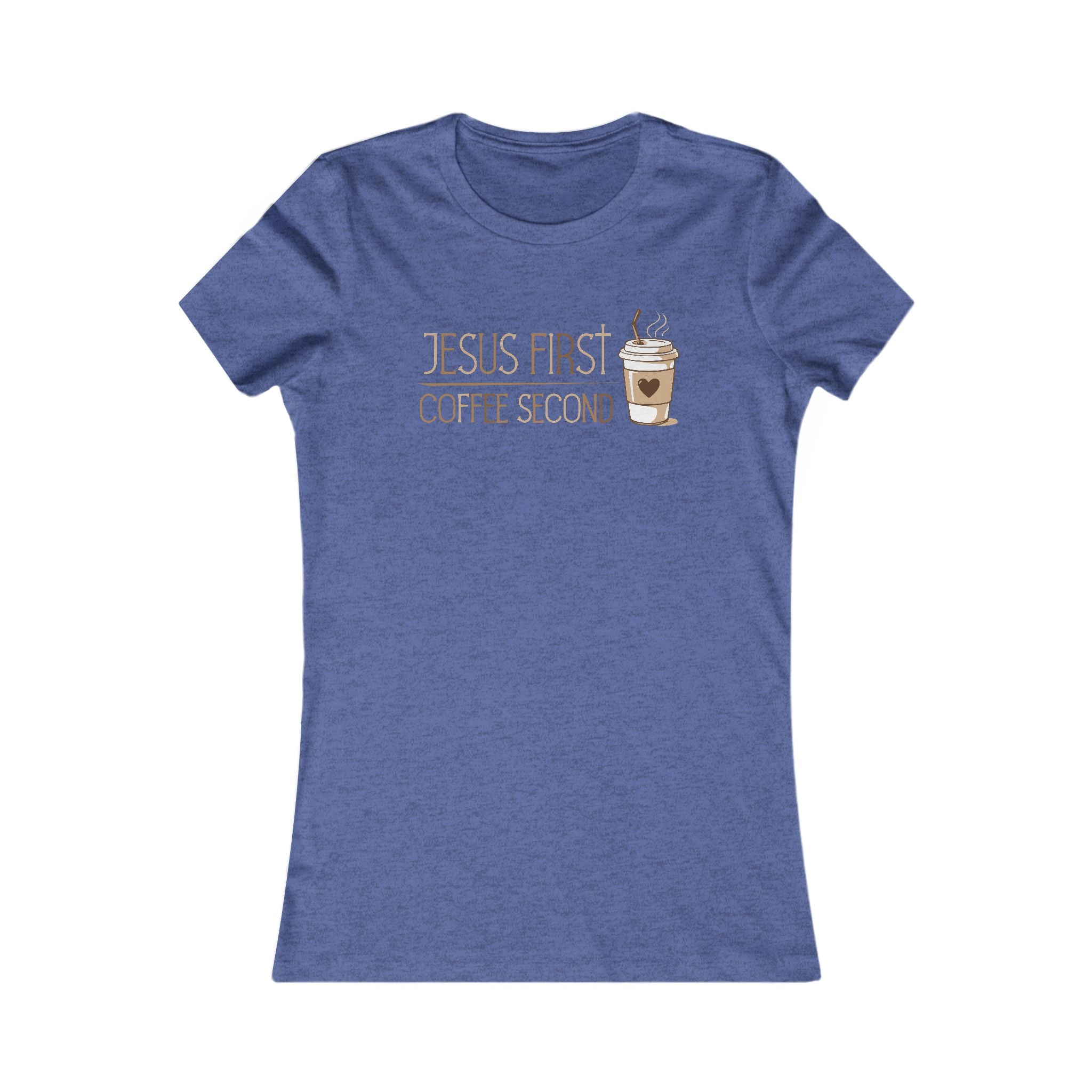 Jesus First Coffee Second Women's Tee