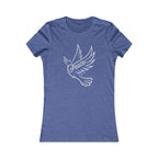 Light Palette Peace Dove Women's Tee — 'Peace' Graphic Shirt