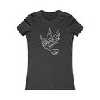 Light Palette Peace Dove Women's Tee — 'Peace' Graphic Shirt