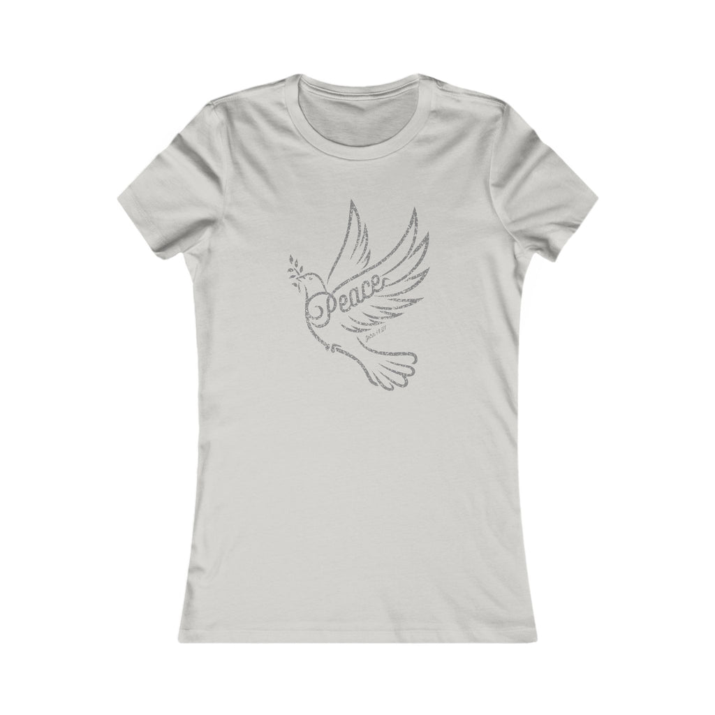 Dark Palette Peace Dove Women's Tee — 'Peace' Graphic Shirt