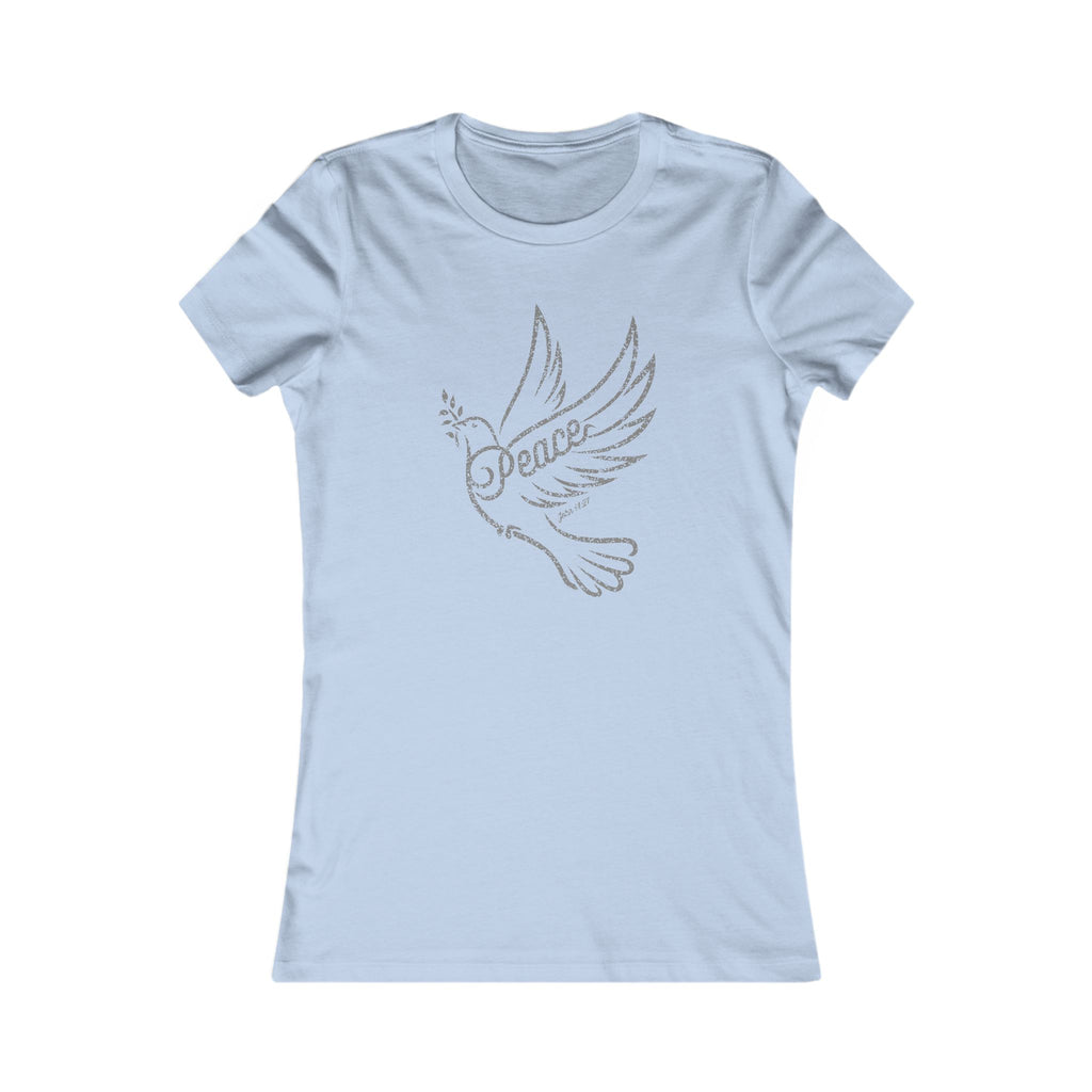 Dark Palette Peace Dove Women's Tee — 'Peace' Graphic Shirt