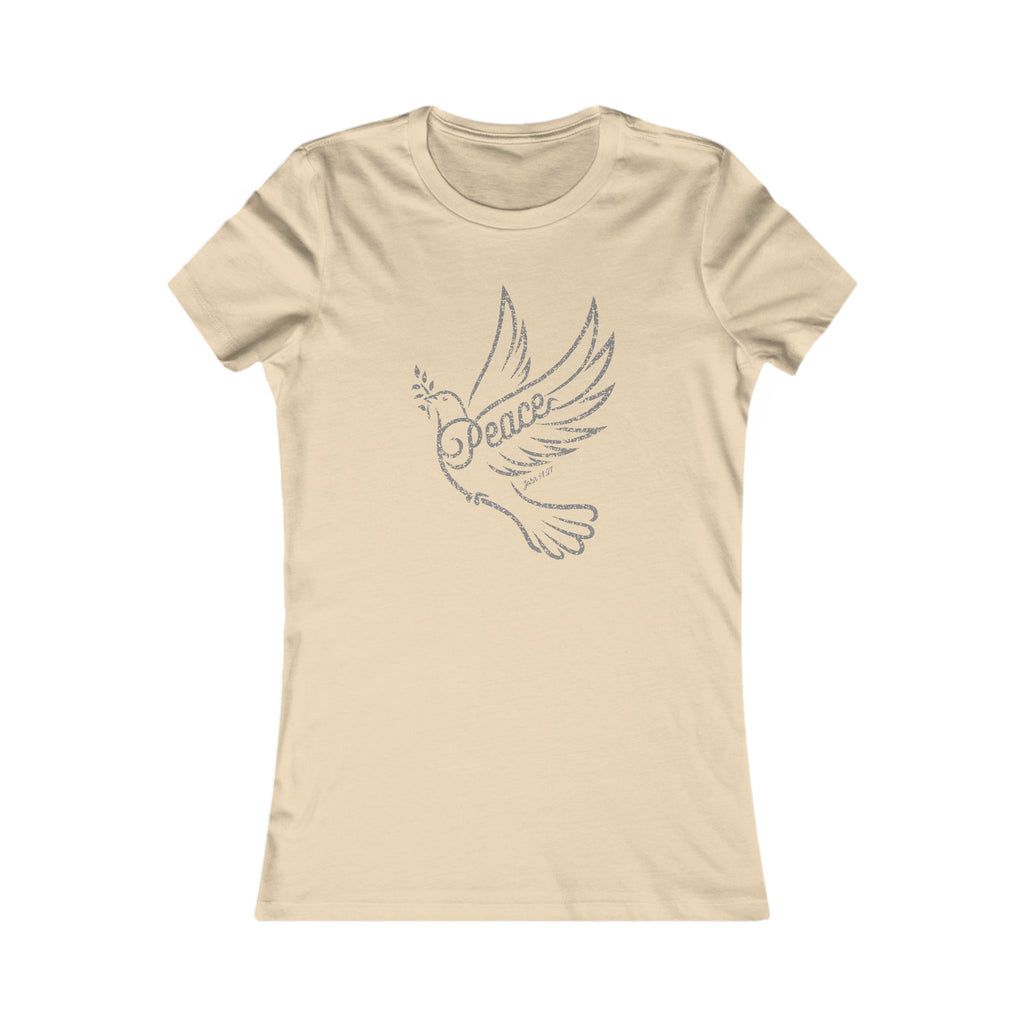 Dark Palette Peace Dove Women's Tee — 'Peace' Graphic Shirt