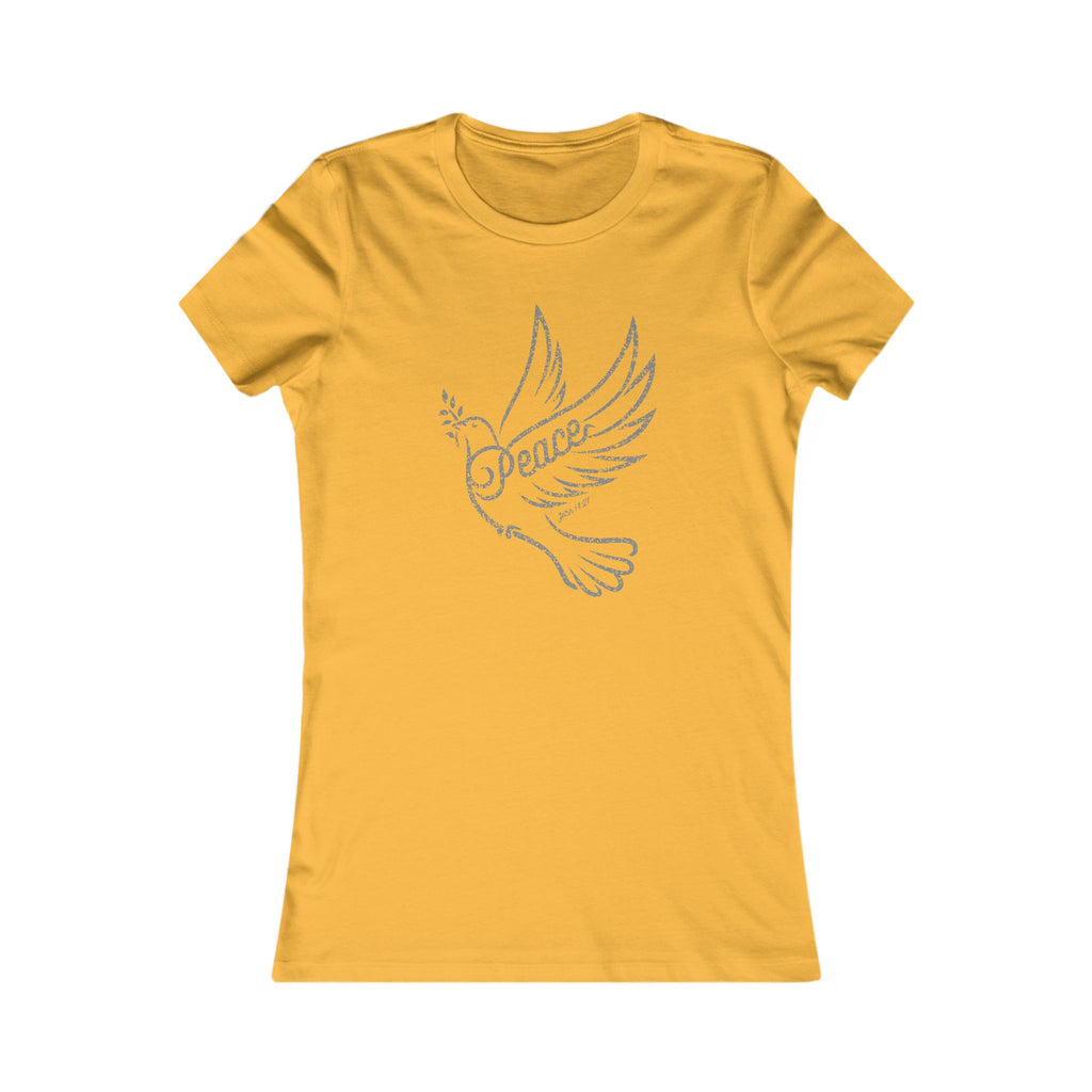 Dark Palette Peace Dove Women's Tee — 'Peace' Graphic Shirt