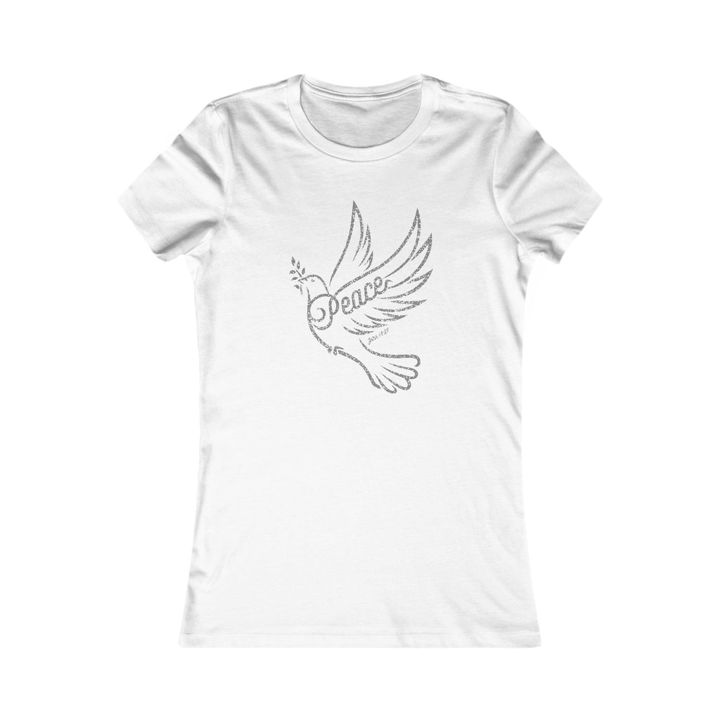 Dark Palette Peace Dove Women's Tee — 'Peace' Graphic Shirt