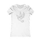 Dark Palette Peace Dove Women's Tee — 'Peace' Graphic Shirt
