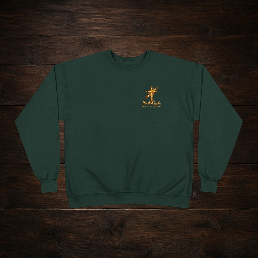 Christian Crewneck Sweatshirt — "BYOB (Bring Your Own Bible)" Faith Graphic