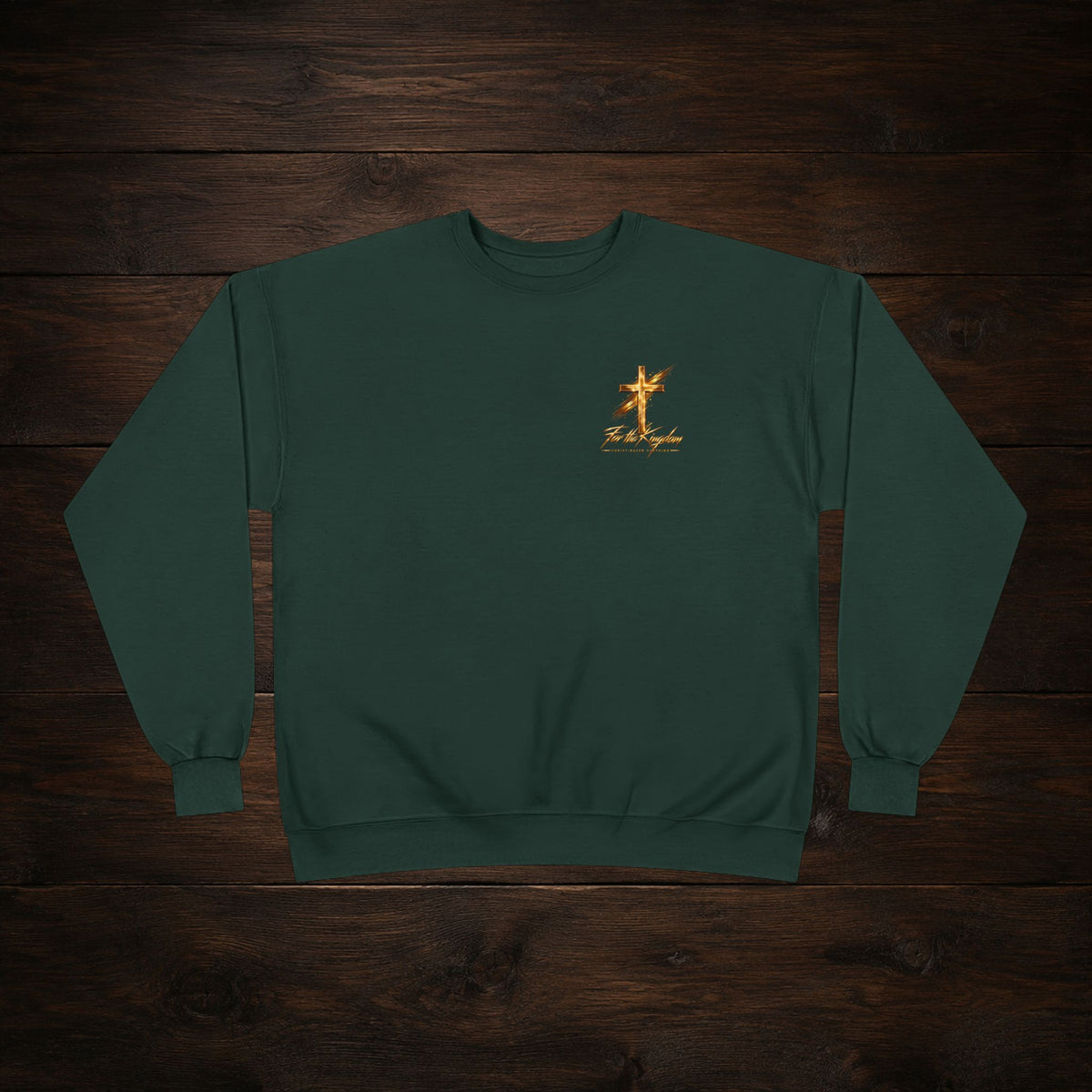 Christian Crewneck Sweatshirt — "BYOB (Bring Your Own Bible)" Faith Graphic