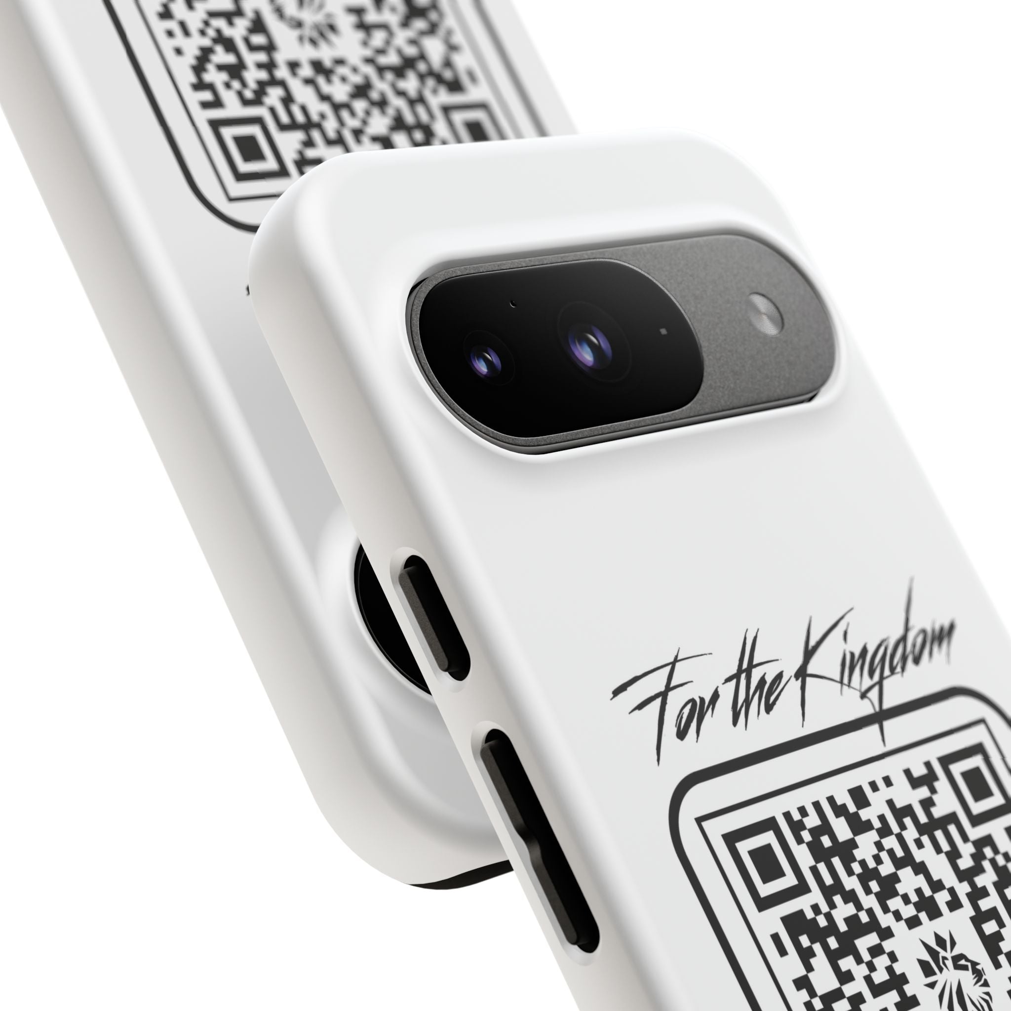 Phone Case — “For the Kingdom” QR Design: Scan Because Ur Chosen
