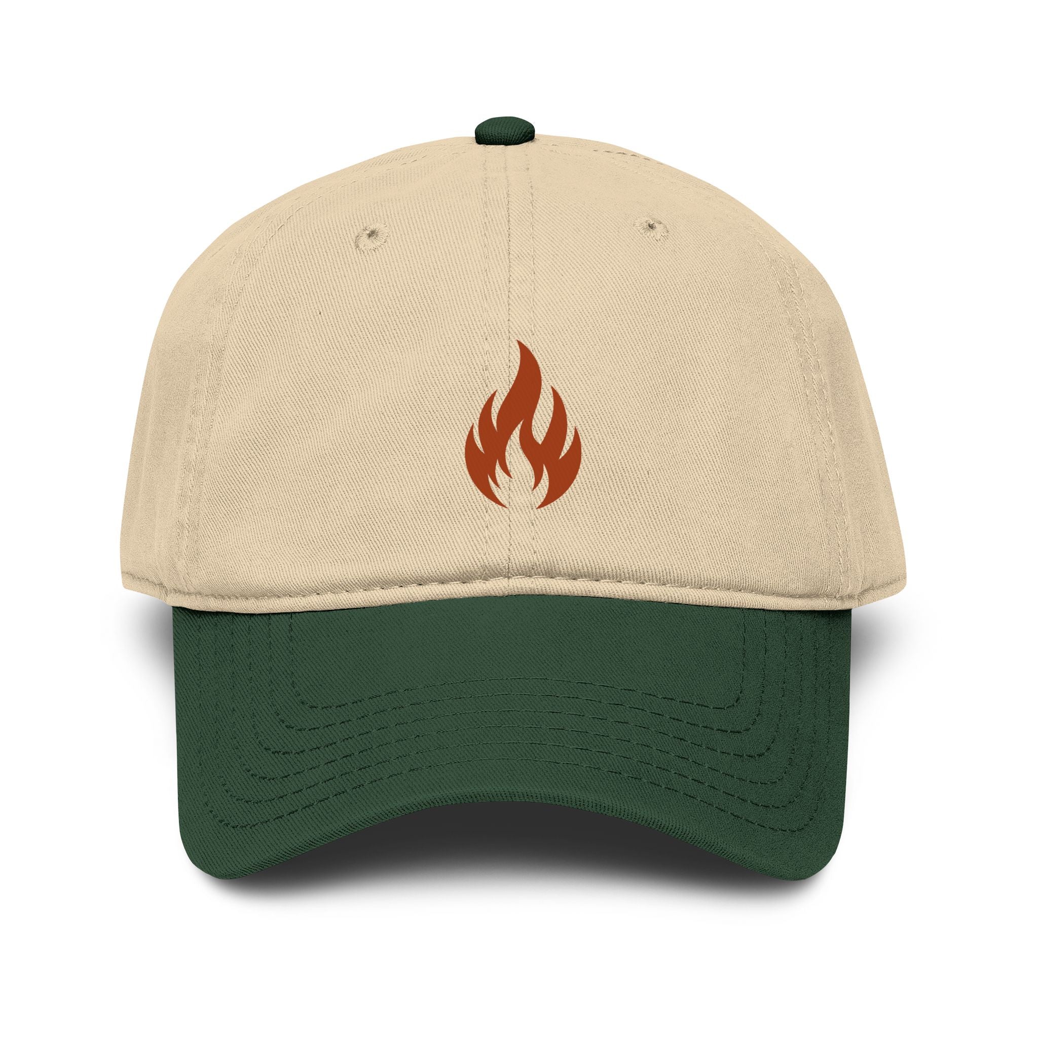 Pentecost Flame Garment-Washed Baseball Cap