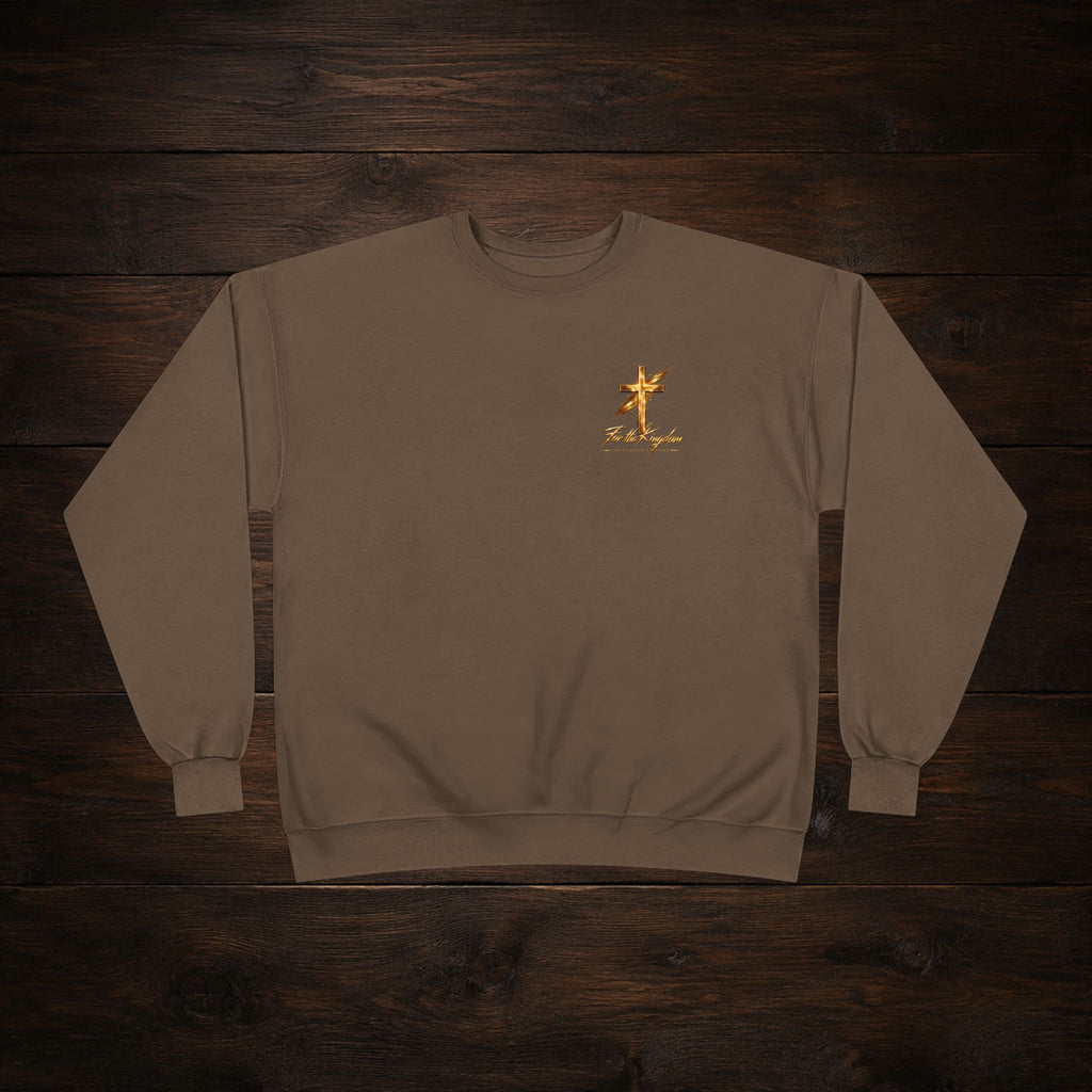 Christian Crewneck Sweatshirt — "BYOB (Bring Your Own Bible)" Faith Graphic