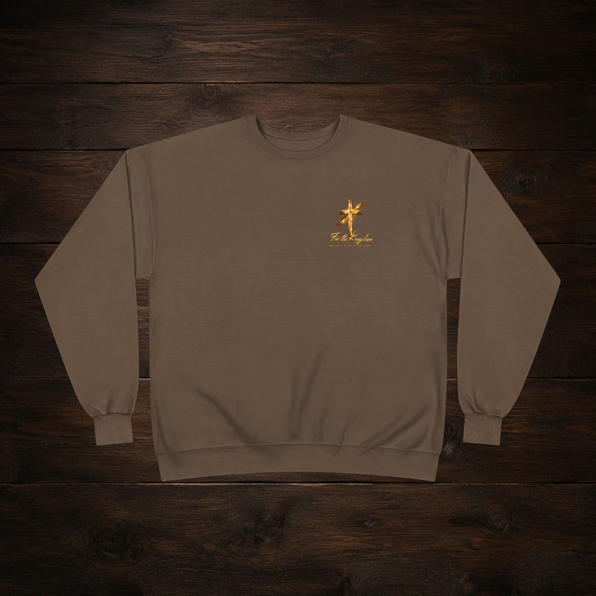 Christian Crewneck Sweatshirt — "BYOB (Bring Your Own Bible)" Faith Graphic