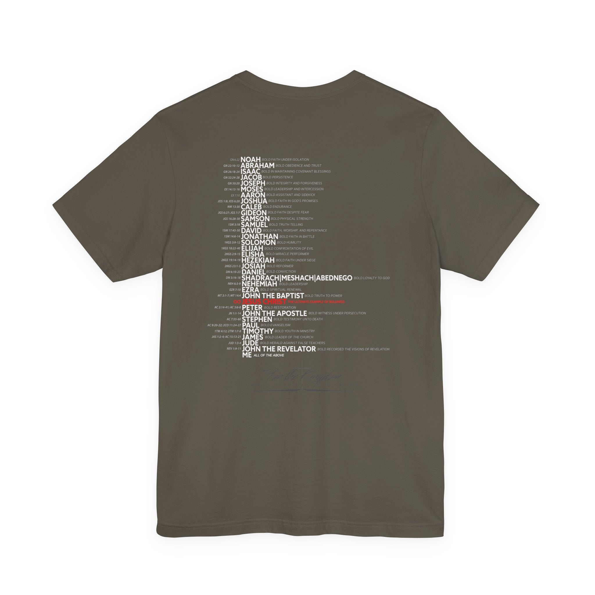 Be Bold Lion of Judah Inspirational Christian T‑Shirt (Proverbs 28:1)
