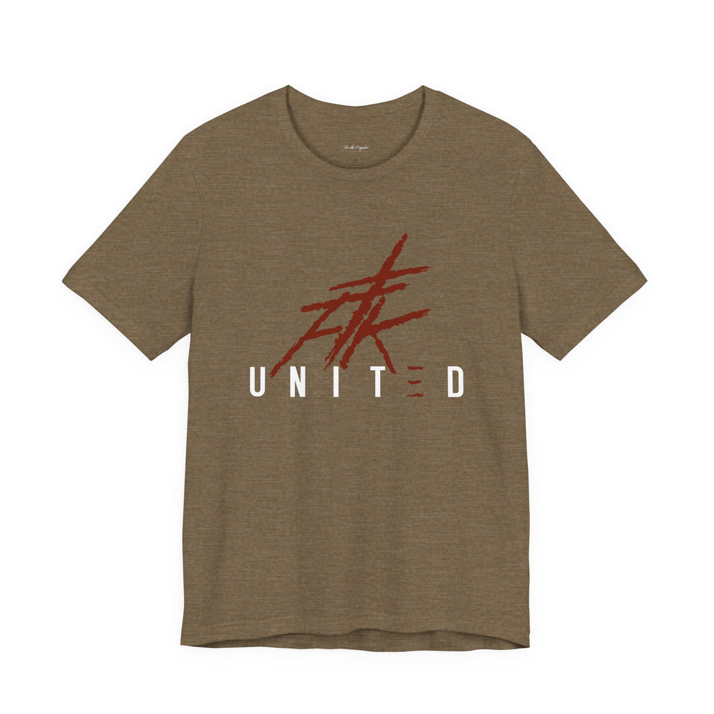 FTK UNIT≡D Logo Light Pallete T-Shirt — Bold Brushstroke Graphic Tee