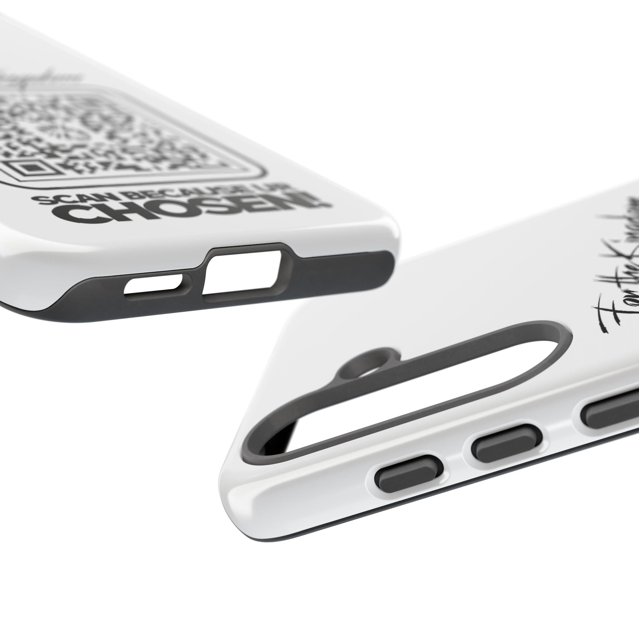 Phone Case — “For the Kingdom” QR Design: Scan Because Ur Chosen