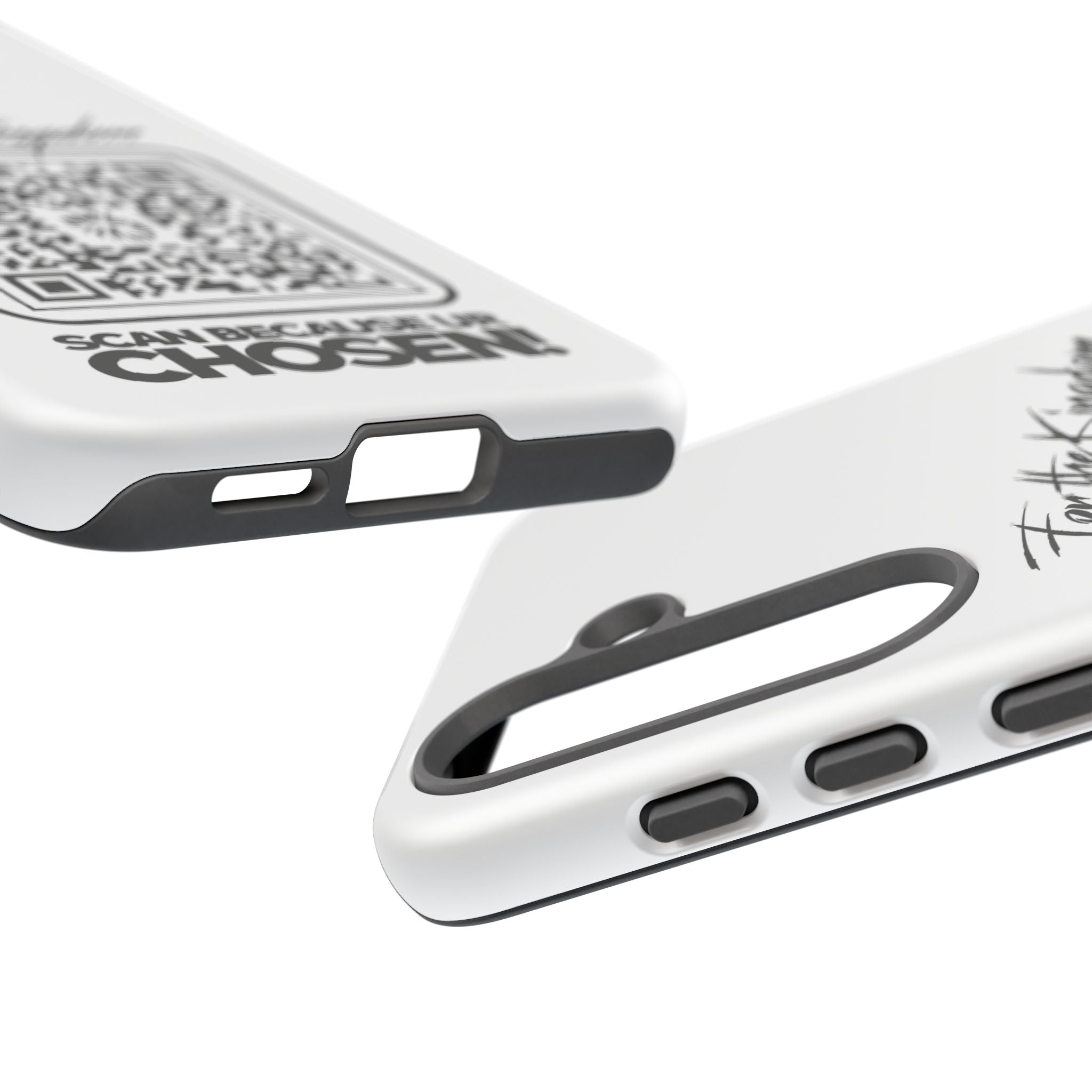 Phone Case — “For the Kingdom” QR Design: Scan Because Ur Chosen
