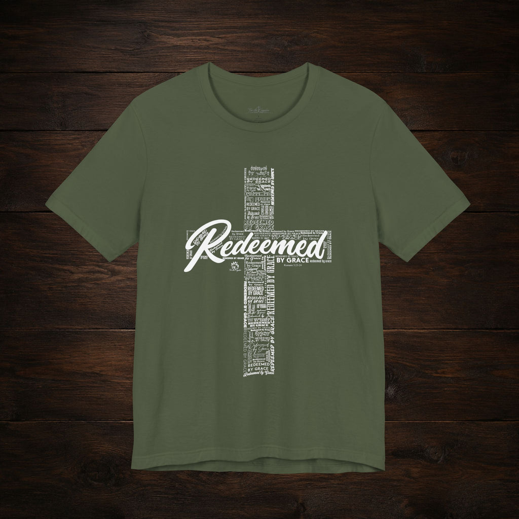 Redeemed by Grace Light Palette Christian T-Shirt