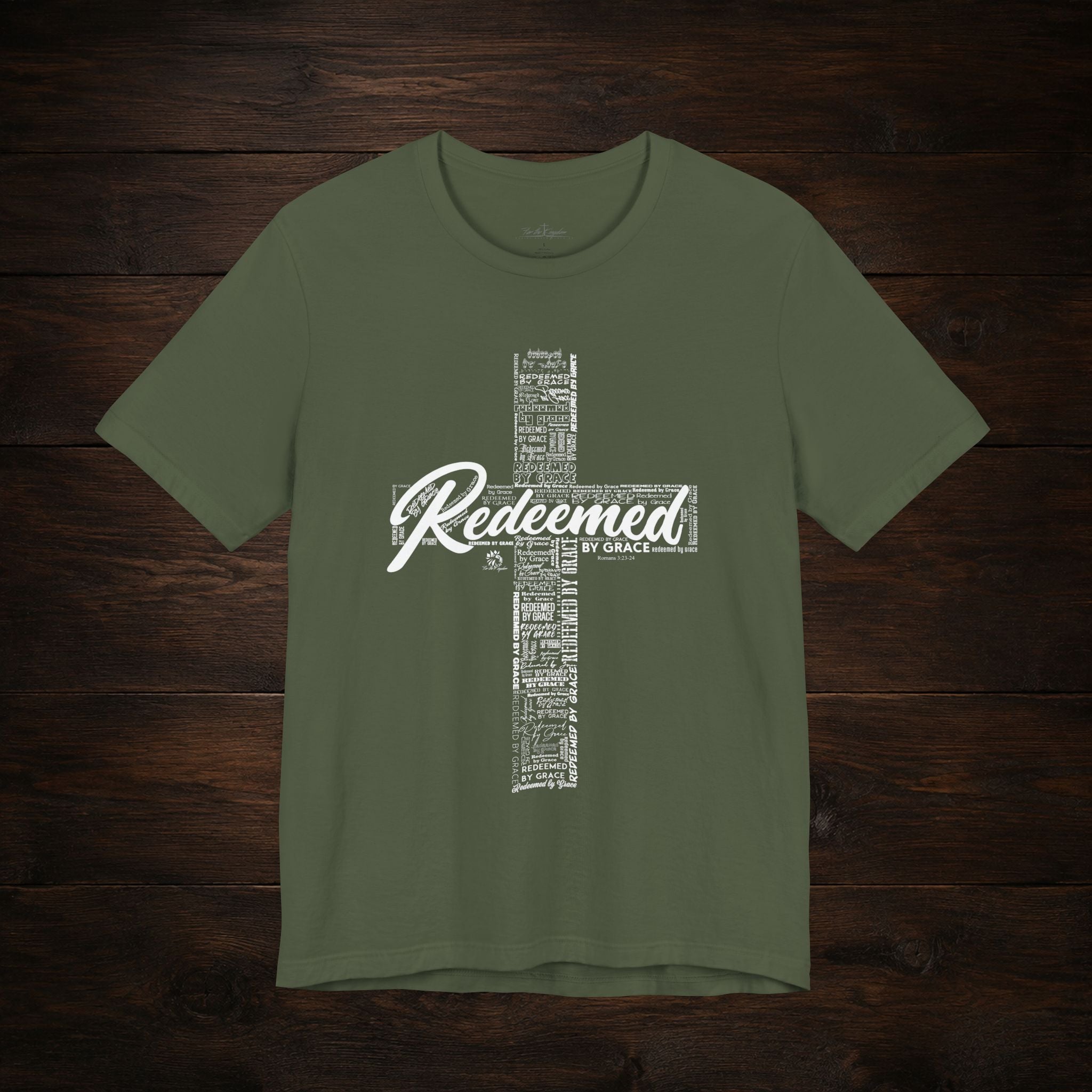 Redeemed by Grace Light Palette Christian T-Shirt