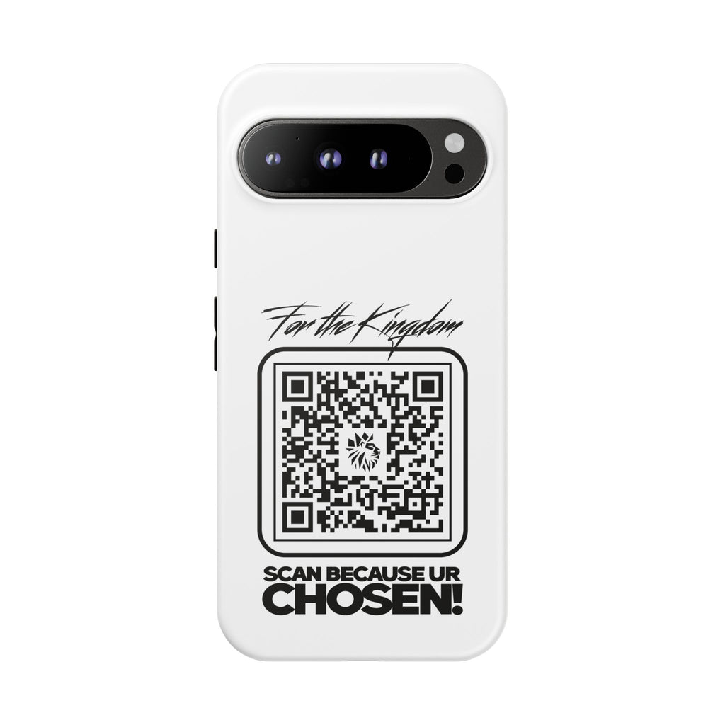 Phone Case — “For the Kingdom” QR Design: Scan Because Ur Chosen