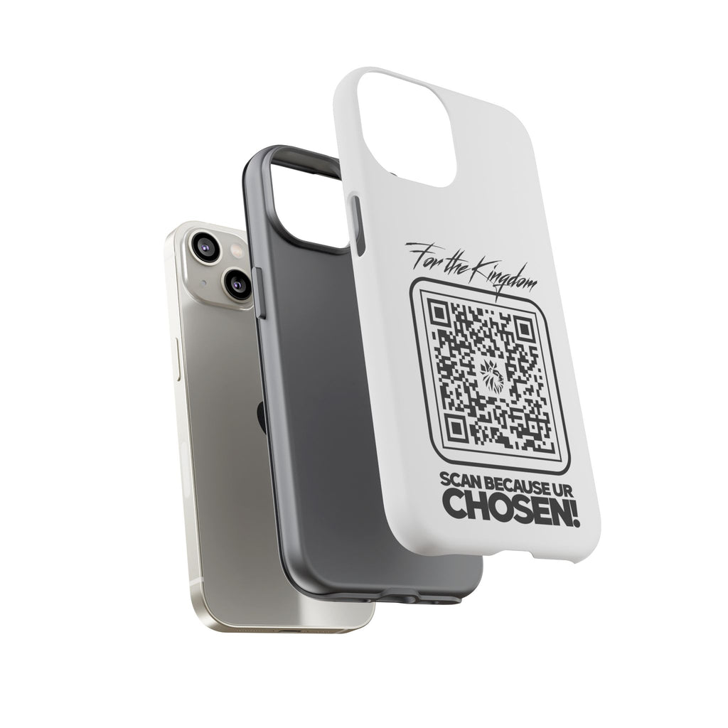 Phone Case — “For the Kingdom” QR Design: Scan Because Ur Chosen