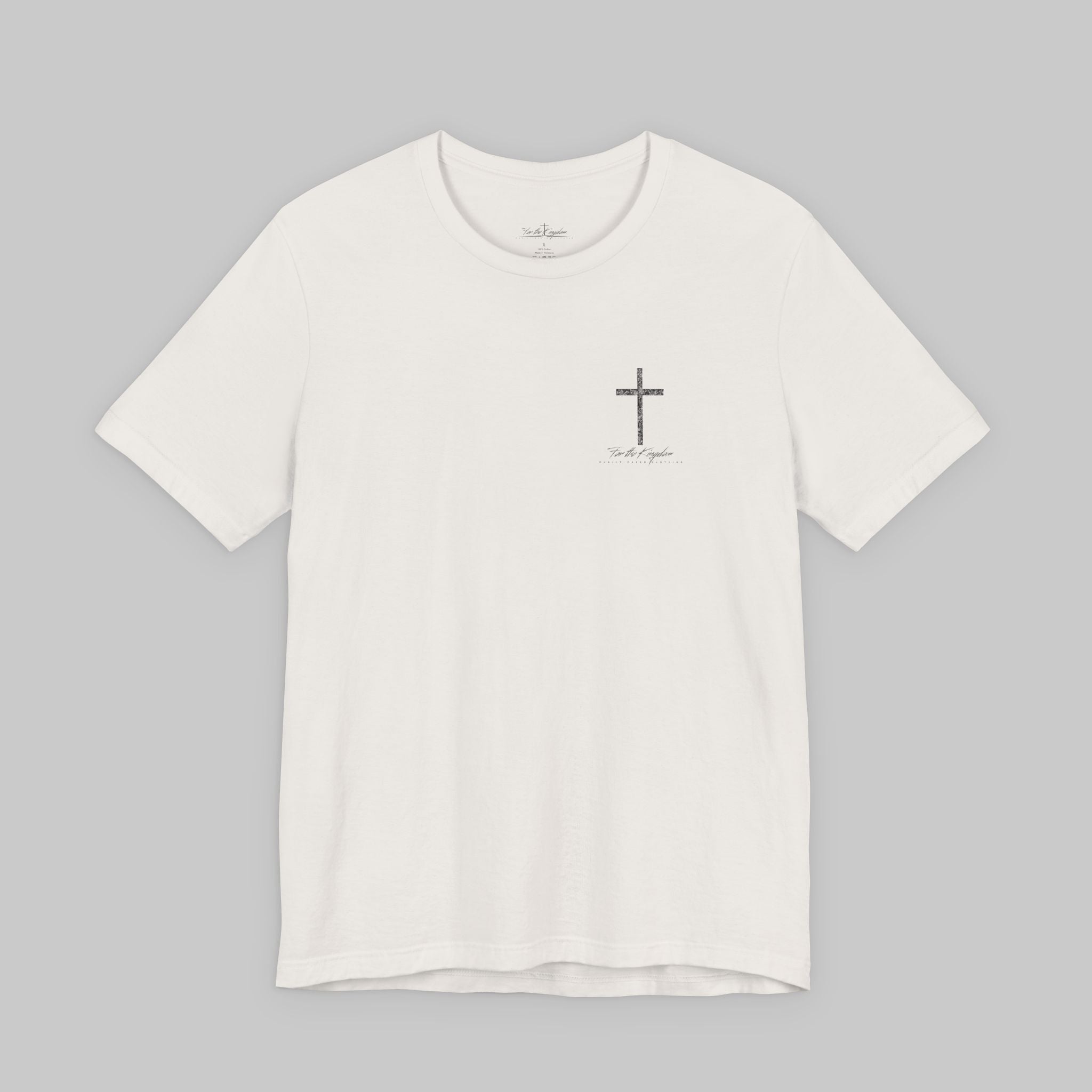 Rock of Ages Tee — Christian Cross Graphic T-Shirt