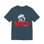 Be Bold Lion of Judah Inspirational Christian T‑Shirt (Proverbs 28:1)