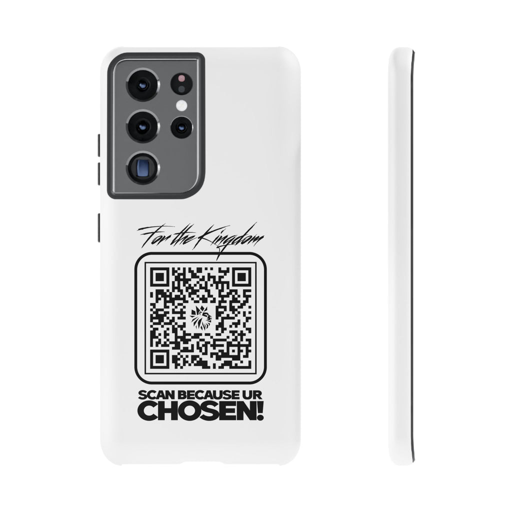 Phone Case — “For the Kingdom” QR Design: Scan Because Ur Chosen