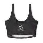 Child of God Sports Bra — Polyester All-Over Print Athletic Bra