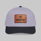 Kingdom First Leather Patch Baseball Cap
