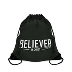 Christian 'Believer in Christ' Lion of Judah Drawstring Bag — Faith Gym Sack for Church, Youth Groups & Daily Use