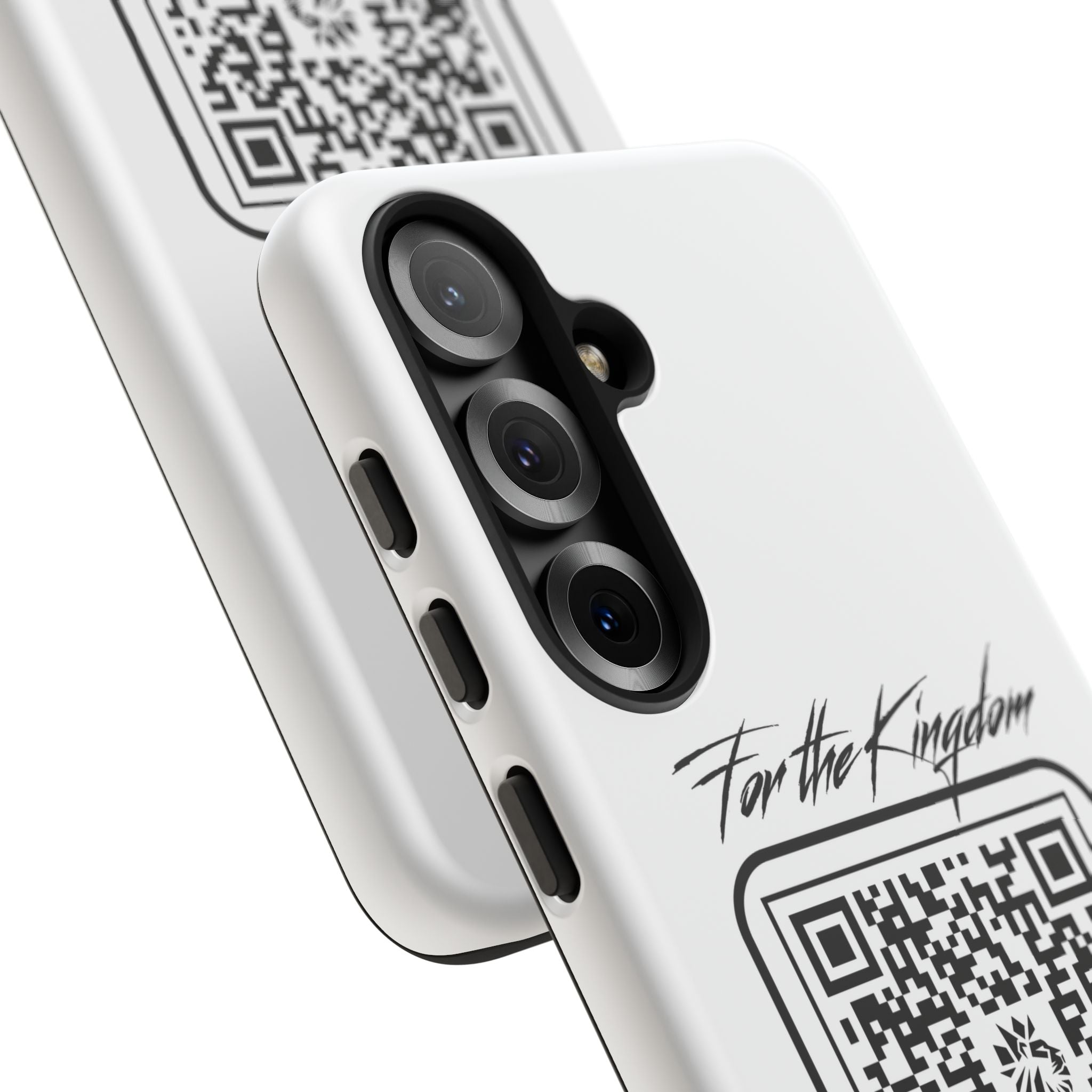 Phone Case — “For the Kingdom” QR Design: Scan Because Ur Chosen