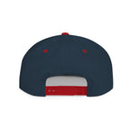 SAVED BY GRACE — Flat Bill Snapback Hat — Bold Faith Statement Cap