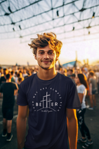 BEtttER - Christian Cross Light Palette Tee (Your Way Has Always Been Better)