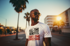 God Doesn’t Give Full-Time Benefits to Part-Time Christians — Christian Dark Palette Tee
