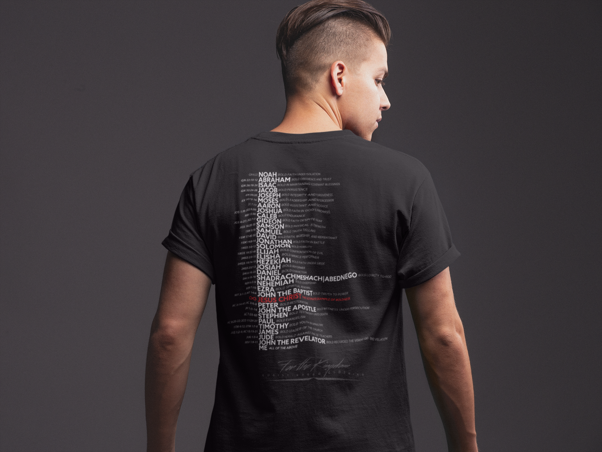 Be Bold Lion of Judah Inspirational Christian T‑Shirt (Proverbs 28:1)