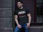 Spiritual Warfare Is Real Light Palette T-Shirt — Christian Faith Tee with Sword Graphic
