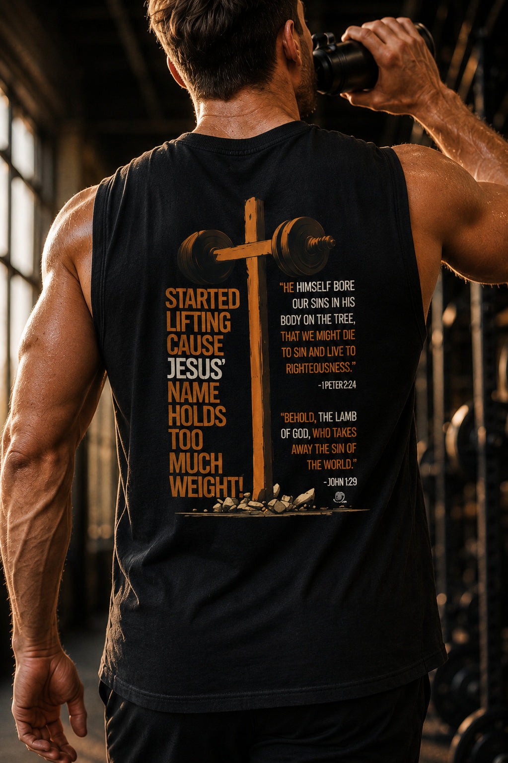 Started Lifting- Workout Muscle Tank