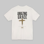 Amazing Grace Cross Tee — Christian Faith Graphic T-Shirt
