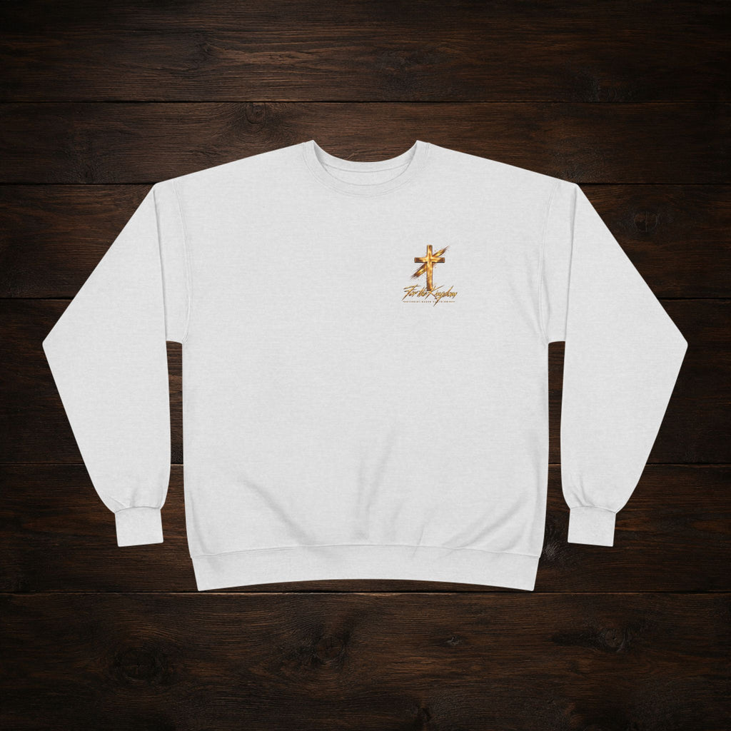 Christian Crewneck Sweatshirt — "BYOB (Bring Your Own Bible)" Faith Graphic
