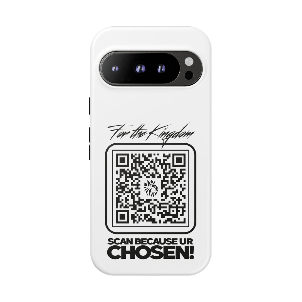 Phone Case — “For the Kingdom” QR Design: Scan Because Ur Chosen