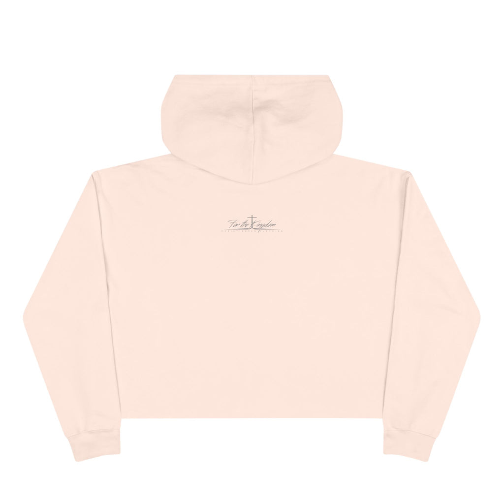 Just a Girl in Love with Jesus - Christian Crop Hoodie